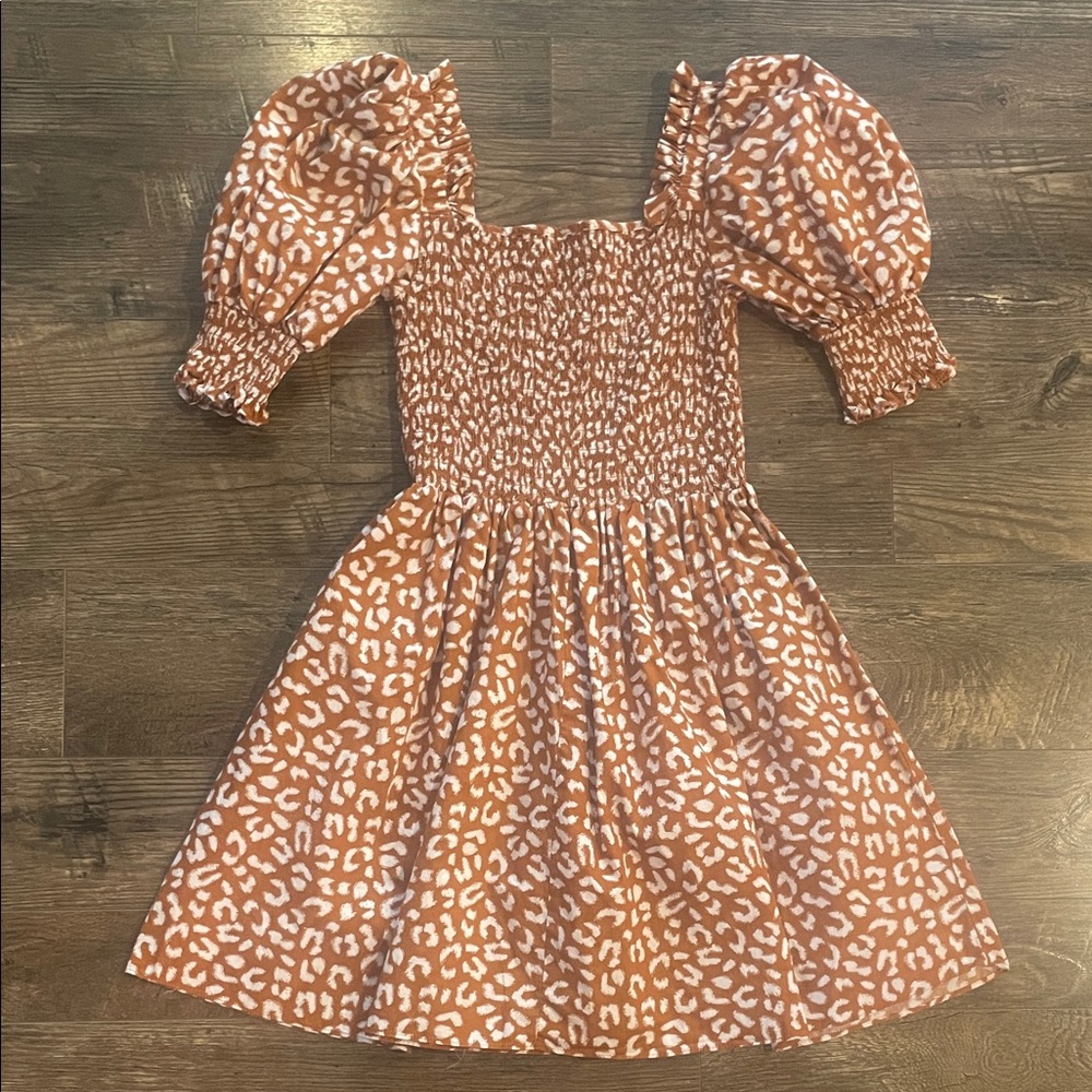 1. State Smocked Puff Sleeve Mini dress size Small - Picture 7 of 10